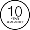 10 Year Guarantee 10 Year Guarantee Icon