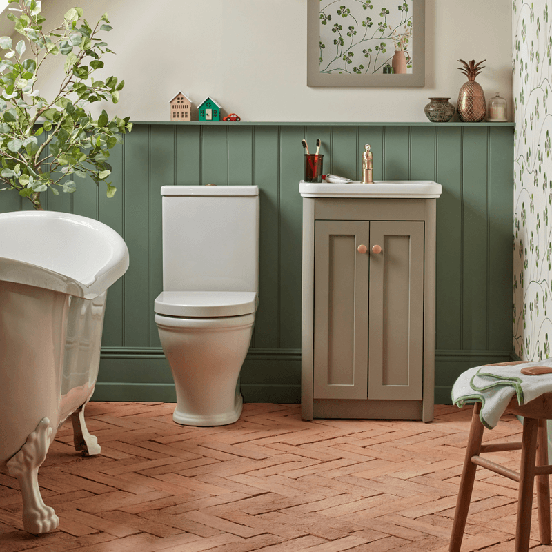 Halycon Furniture in Small Family Bathroom Halycon Furniture in Small Family Bathroom