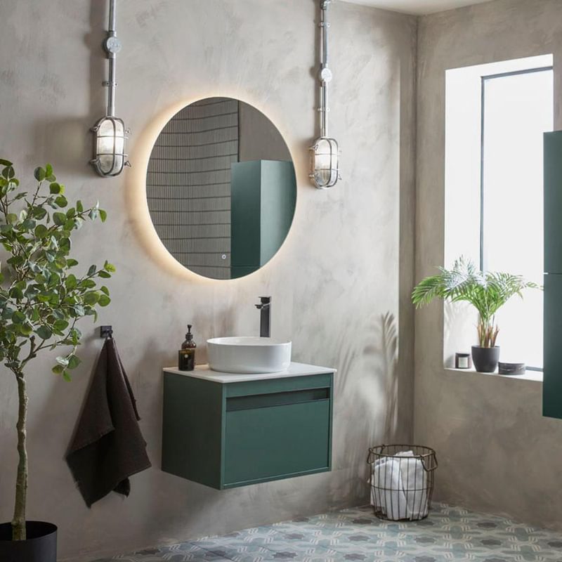 A cool cloakroom with an eclectic feel 1 A cool cloakroom with an eclectic feel 1