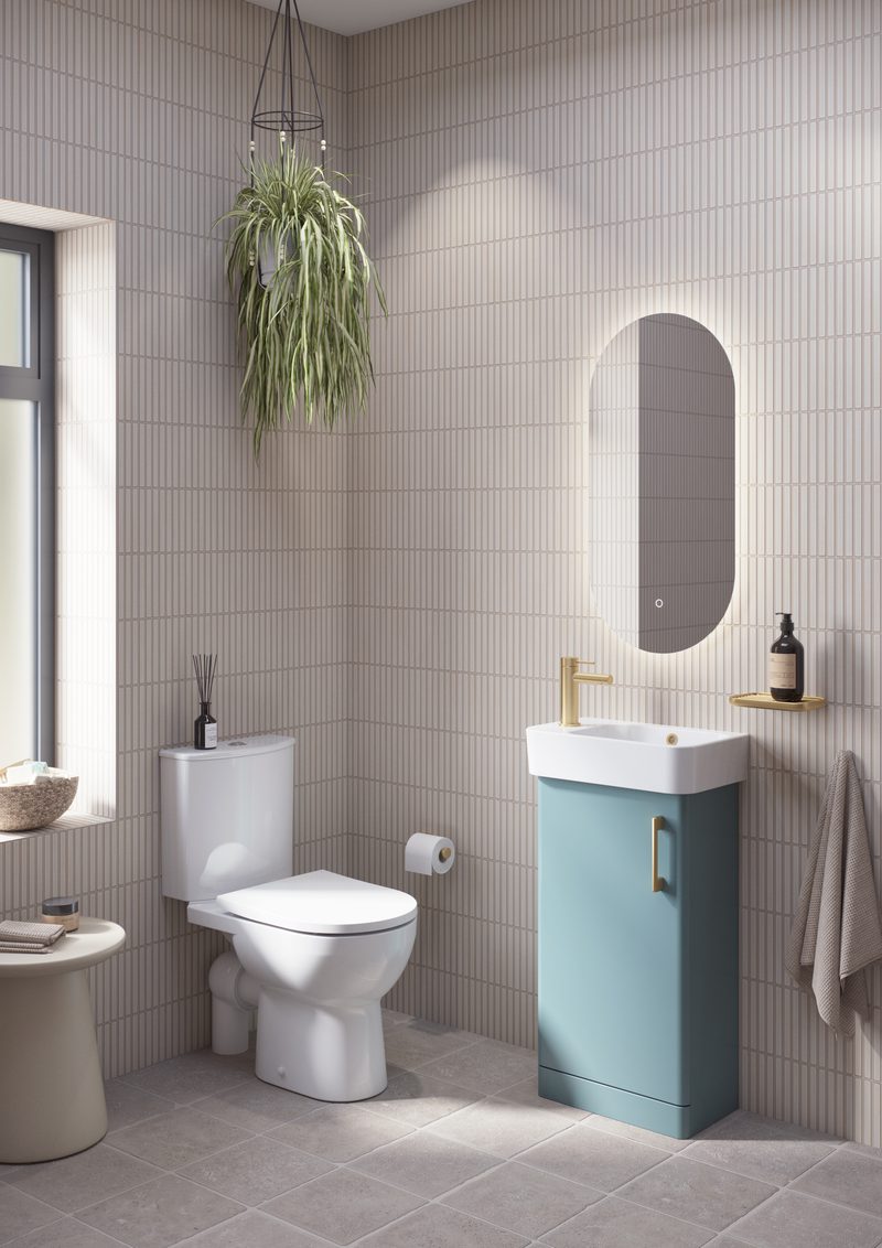 Arlo Cloakroom Viridian Green Lifestyle Arlo Cloakroom Viridian Green Lifestyle