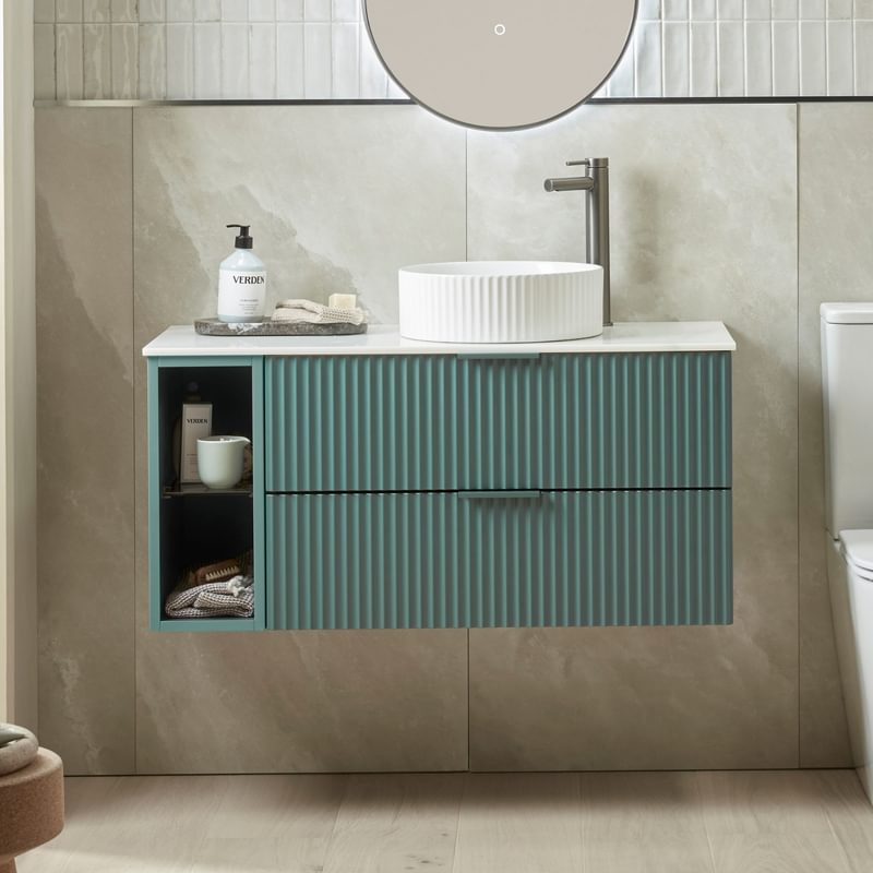Cadence Fluted Open Storage Cadence Fluted Open Storage
