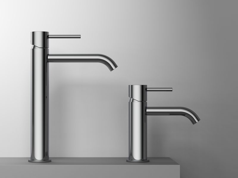 Cohort Lever Chrome Basin Mixer and Tall Lifestyle Cohort Lever Chrome Basin Mixer and Tall Lifestyle
