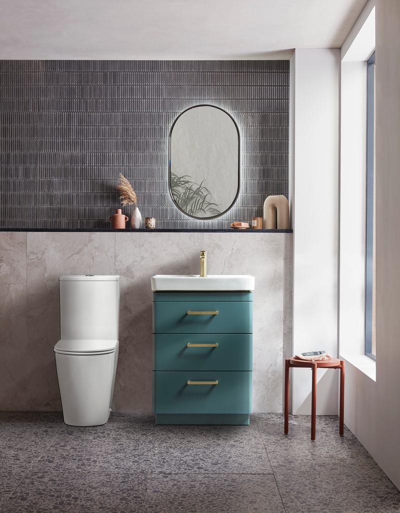 Compass Viridian Green 3 Drawer Unit with Oxygen Gun Metal Pill Mirror Lifestyle Compass Viridian Green 3 Drawer Unit with Oxygen Gun Metal Pill Mirror Lifestyle