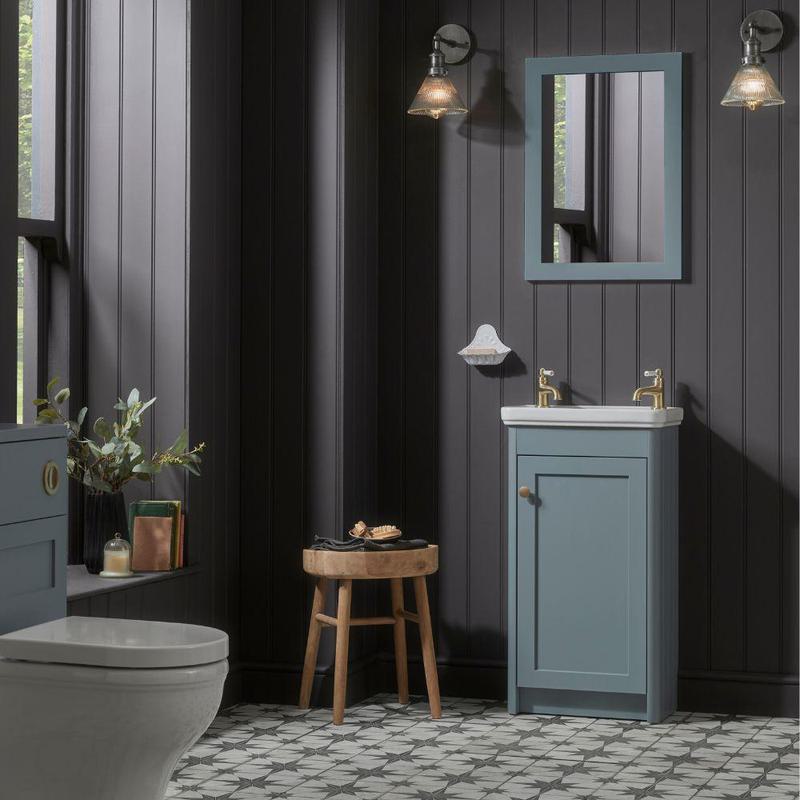 Downstairs toilet ideas traditional cloakroom design 2