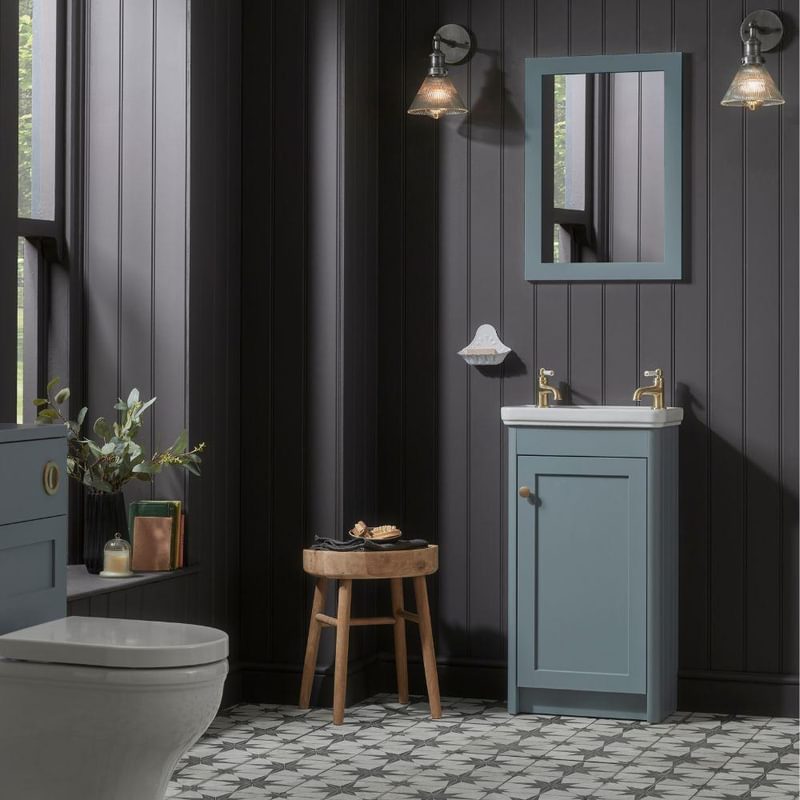 Downstairs toilet ideas traditional cloakroom design 2 Downstairs toilet ideas traditional cloakroom design 2