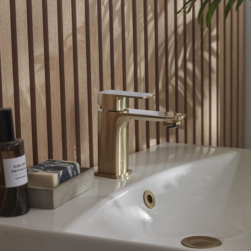 Ergo Basin Mixer Brass Lifestyle Ergo Basin Mixer Brass Lifestyle