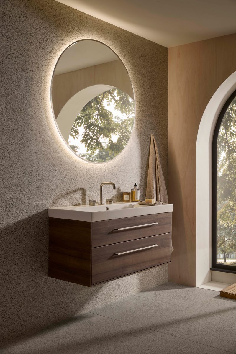 Faber 800 Circular Mirror Lifestyle 2 Faber 800 Circular Mirror Lifestyle 2