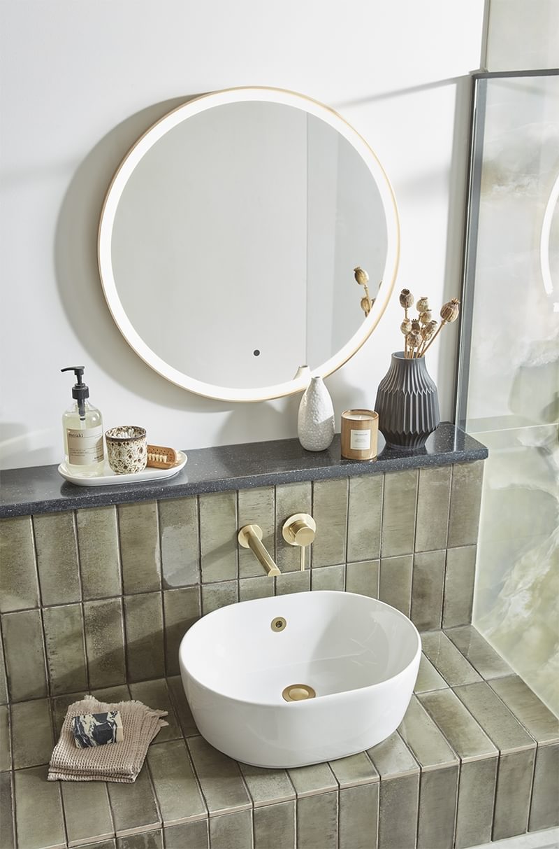 Frame Mirror Brass lifestyle Frame Mirror Brass lifestyle