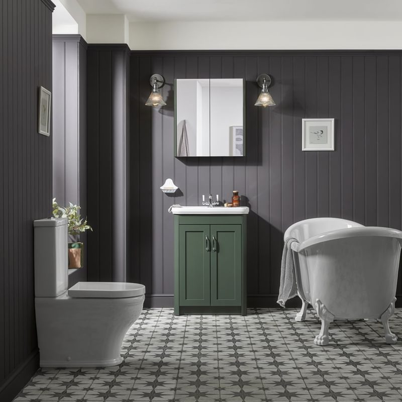 Halcyon 600 Freestanding Unit Nordic Green Lifestyle Cover Halcyon 600 Freestanding Unit Nordic Green Lifestyle Cover