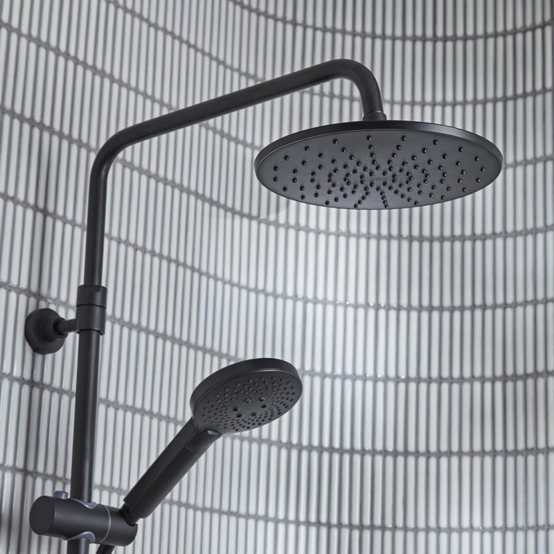 Joy Black Shower Head Detail Joy Black Shower Head Detail