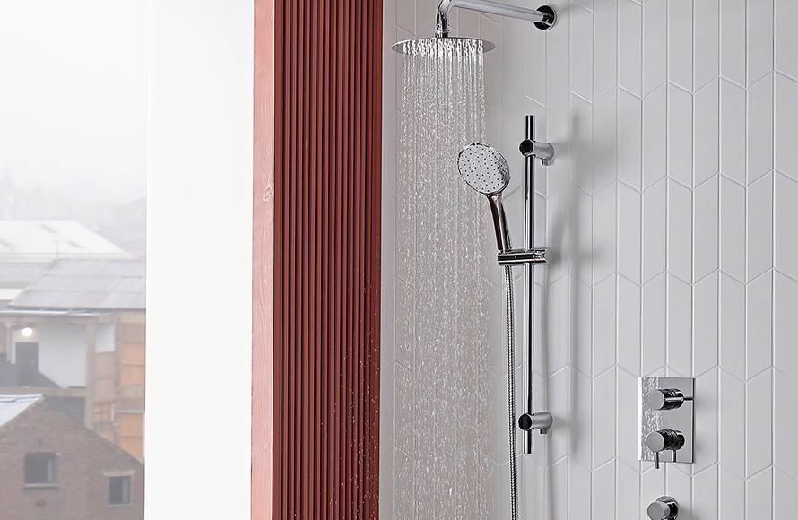 Joy concealed dual function shower system lifestyle v01 2