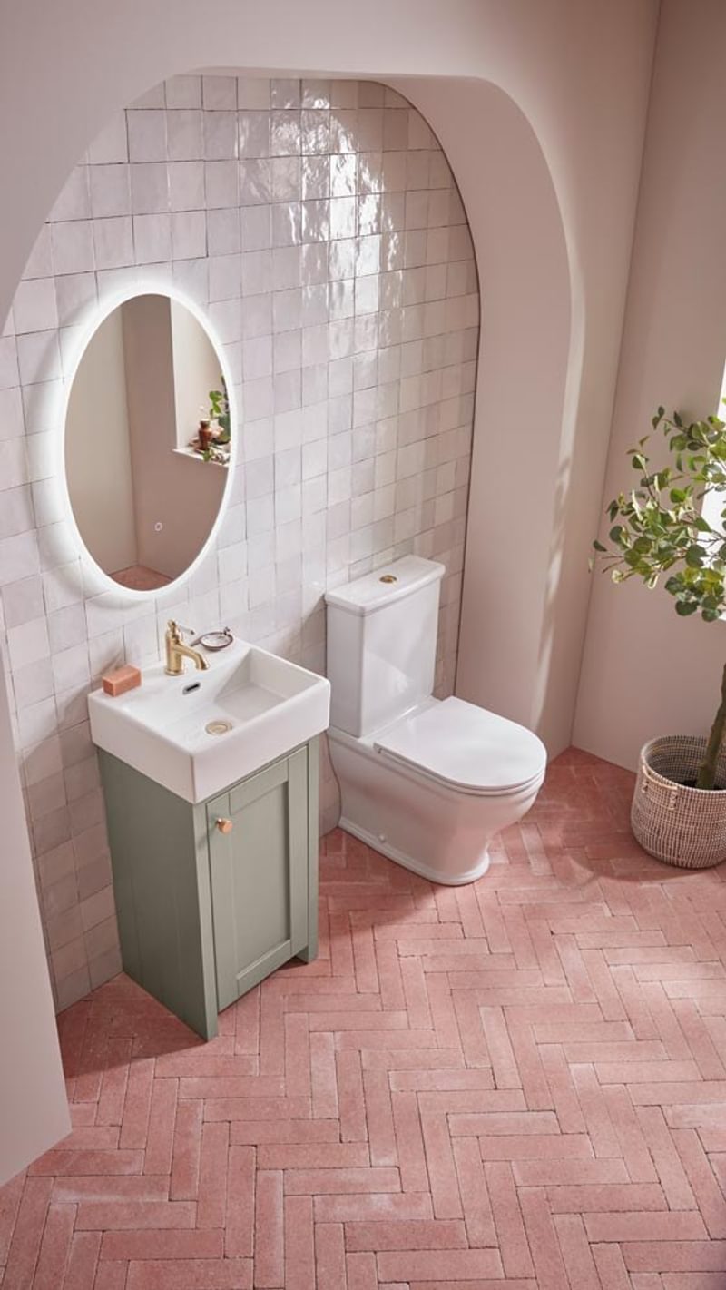 Lansdown Cloakroom Pebble grey 1475 Lansdown Cloakroom Pebble grey 1475