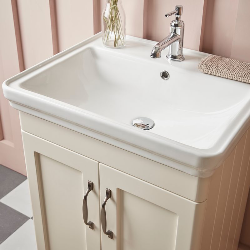 Marston 600 Paper White Basin detail Marston 600 Paper White Basin detail