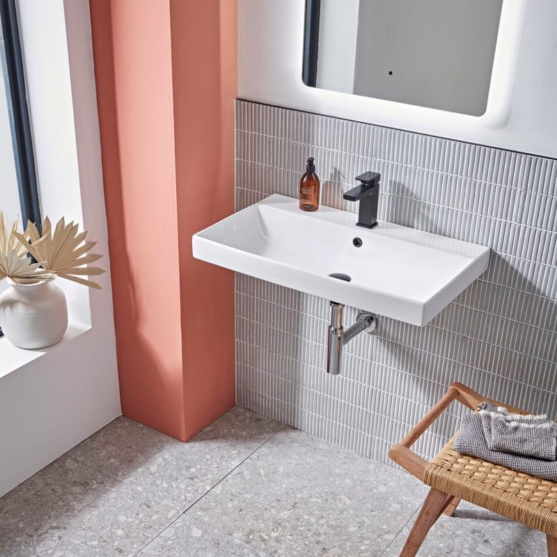 Platform 700 Wall Hung Basin Lifestyle Platform 700 Wall Hung Basin Lifestyle