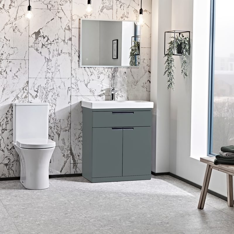 Platform 700mm willow freestanding unit lifestyle 2 Platform 700mm willow freestanding unit lifestyle 2