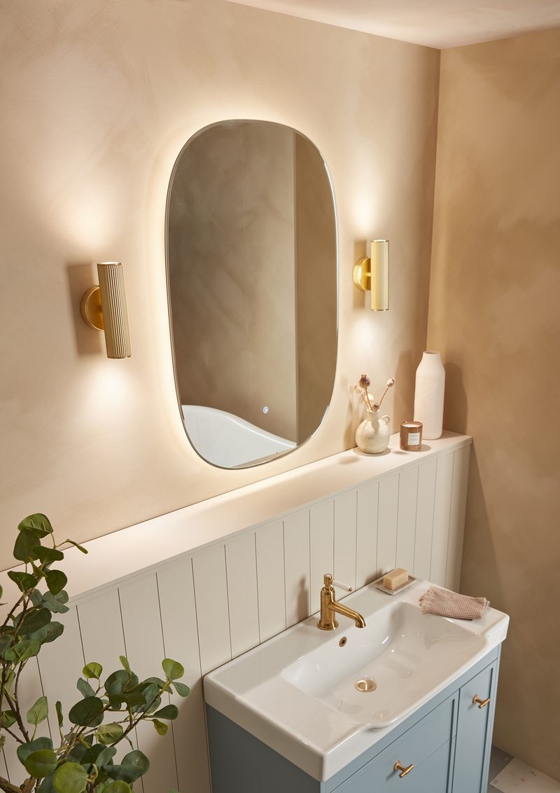 Gold Handle Roper Rhodes Smart Mirrors | Roper Rhodes