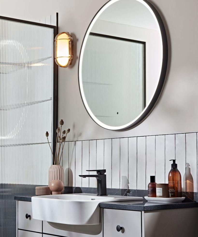 Round Bathroom Mirrrors 2