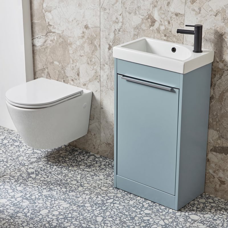 Sequence 450 Mineral Blue WH WC no flush plate Sequence 450 Mineral Blue WH WC no flush plate