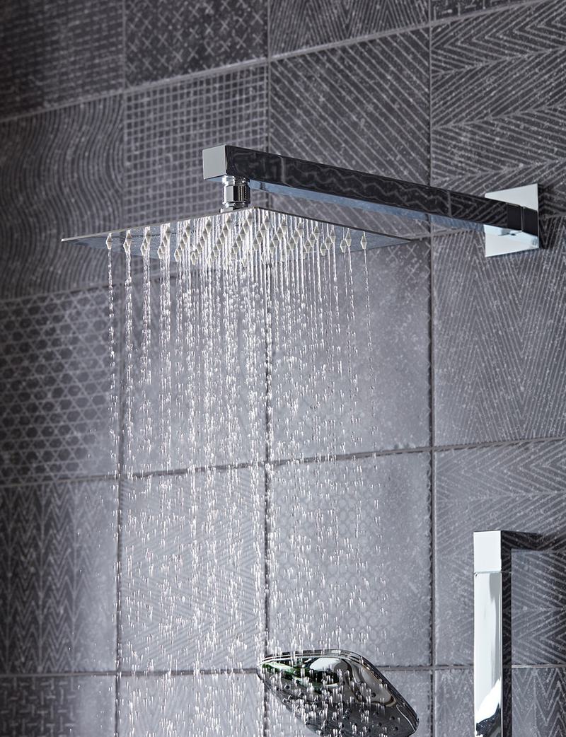 Spirit shower head water on detail
