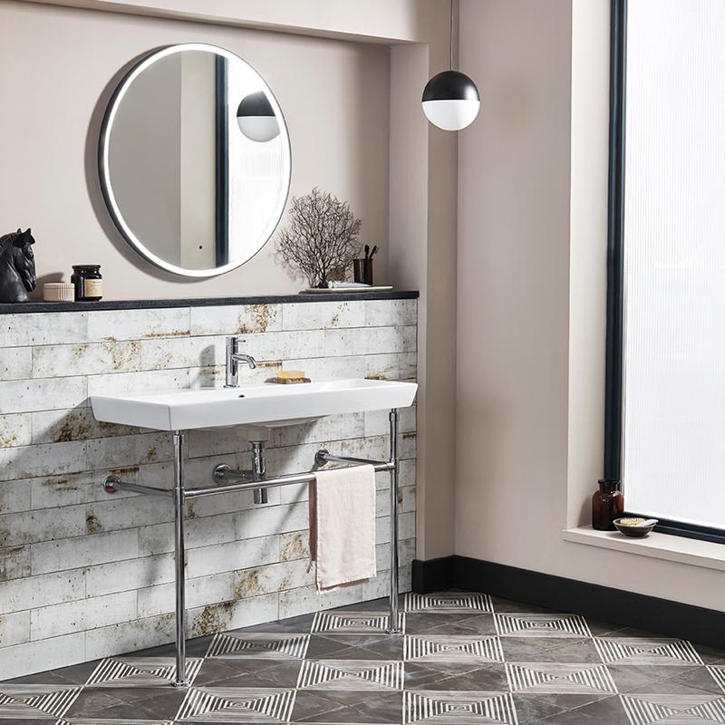 Square Inlay Washstand with scheme lifestyle DPS