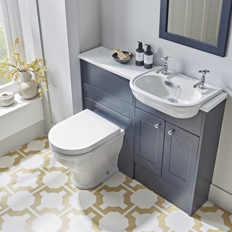 Grey R2 Unit Bathroom Vanity Units | R2 Bathrooms
