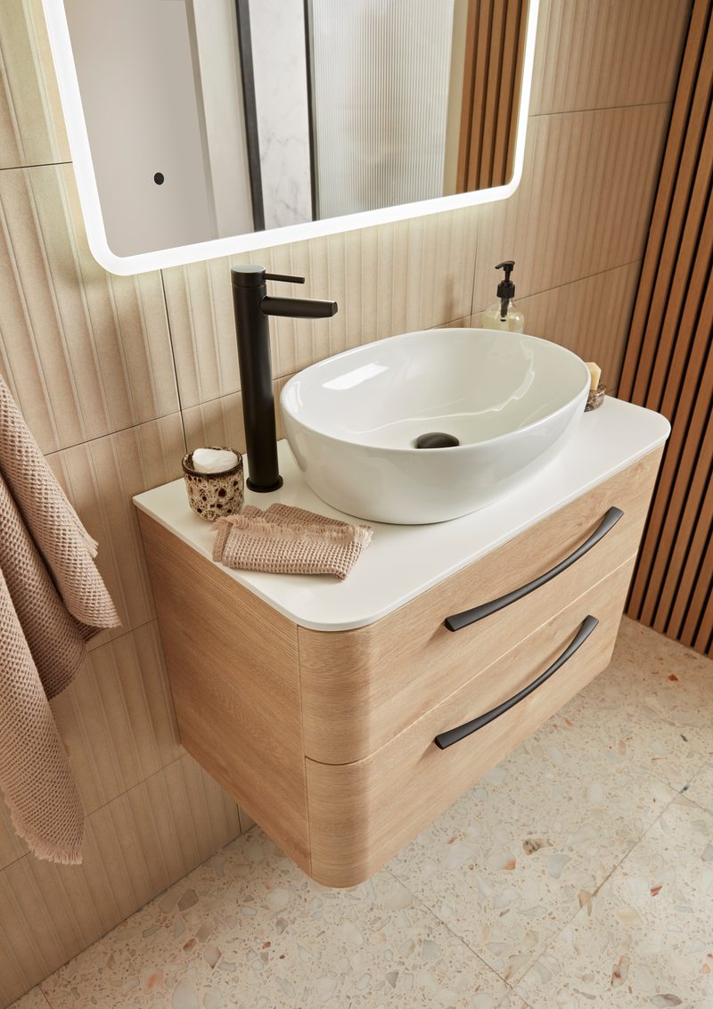 Flint Wood Roper Rhodes Wooden Bathroom Vanity Units 1000 1299mm Vanities | Ideal Bathroom