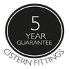 5 Year Guarantee on Cistern Fittings Icon