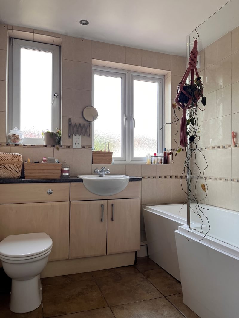 The House that Jen Built Bathroom Before The House that Jen Built Bathroom Before