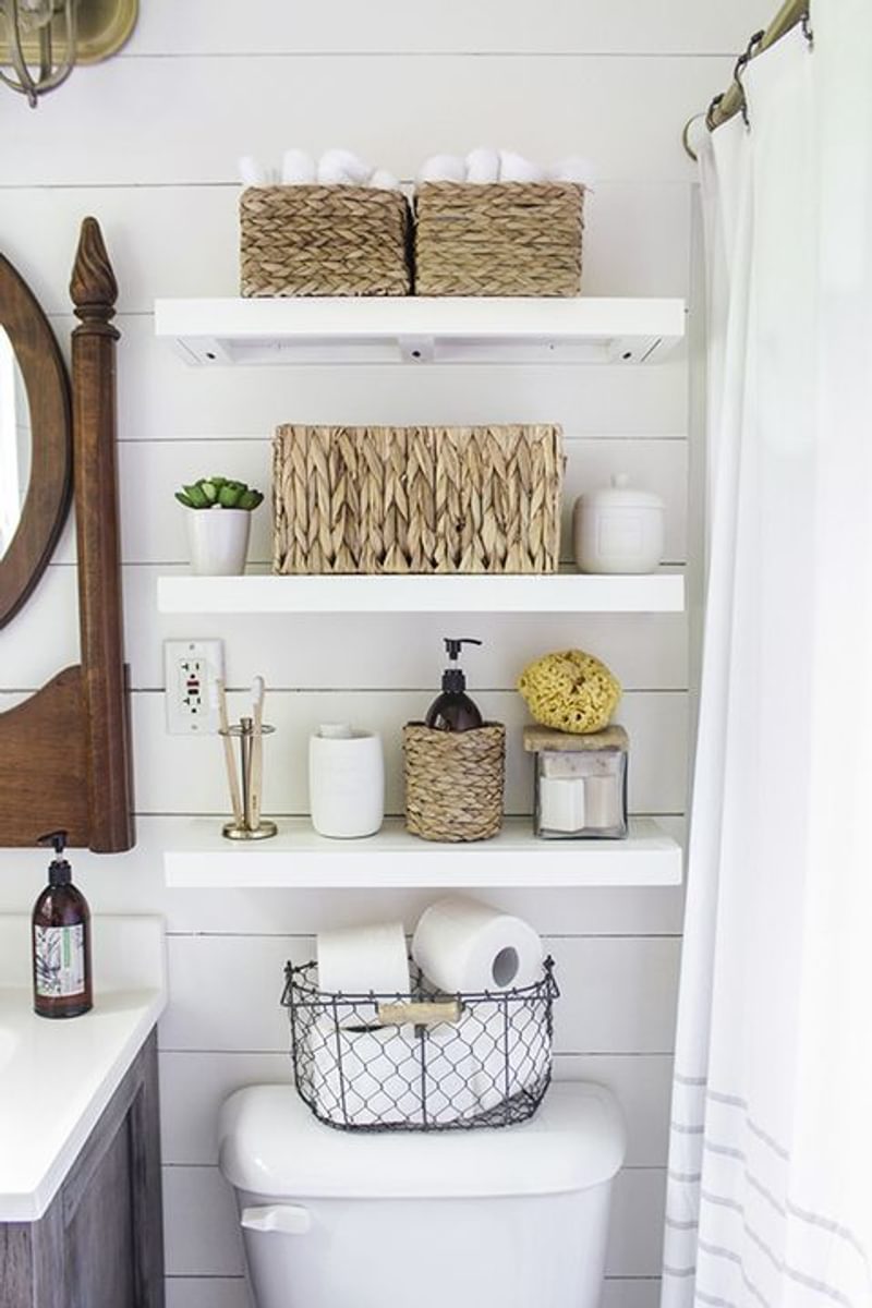 These Bathroom Storage Solutions Are Serious Game Changers These Bathroom Storage Solutions Are Serious Game Changers