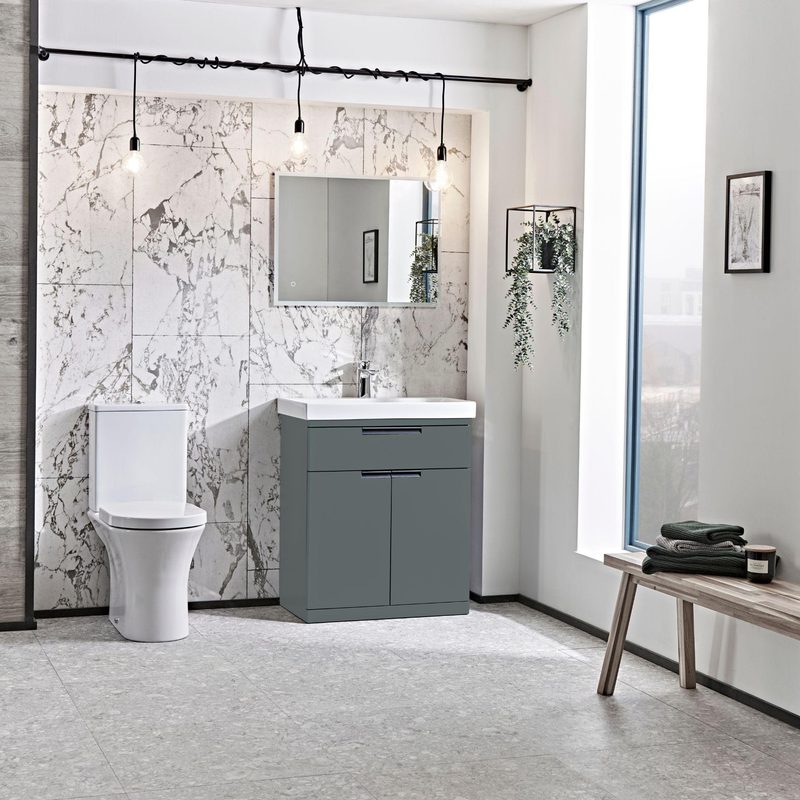 Grey R2 Unit Grey Vanity Units | R2 Bathrooms