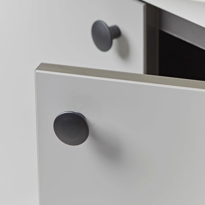 Vetro Grey Fitted Furniture Detail lifestyle