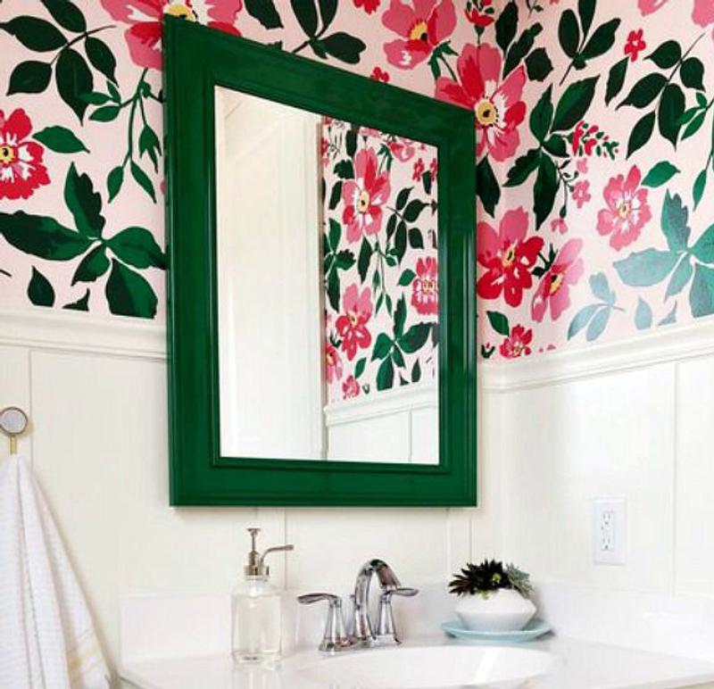 WOW Worthy Bathroom Wallpaper Ideas