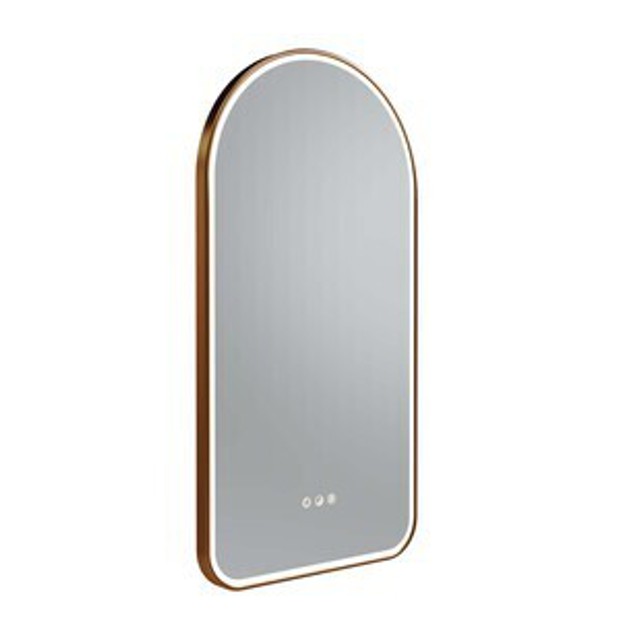 Walcot Arch 400 x 800 Mirror Brushed Bronze 1102540 Walcot Arch 400 x 800 Mirror Brushed Bronze 1102540