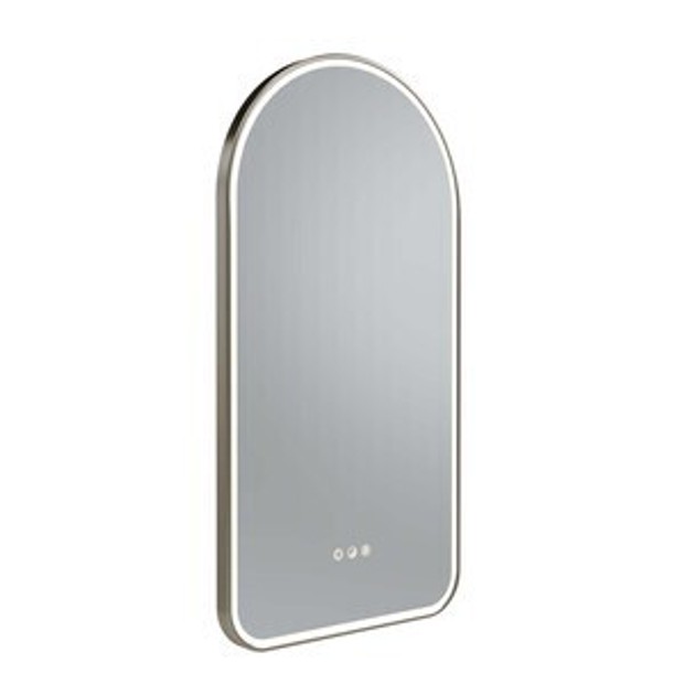 Walcot Arch 400 x 800 Mirror Nickel 1102868 Walcot Arch 400 x 800 Mirror Nickel 1102868