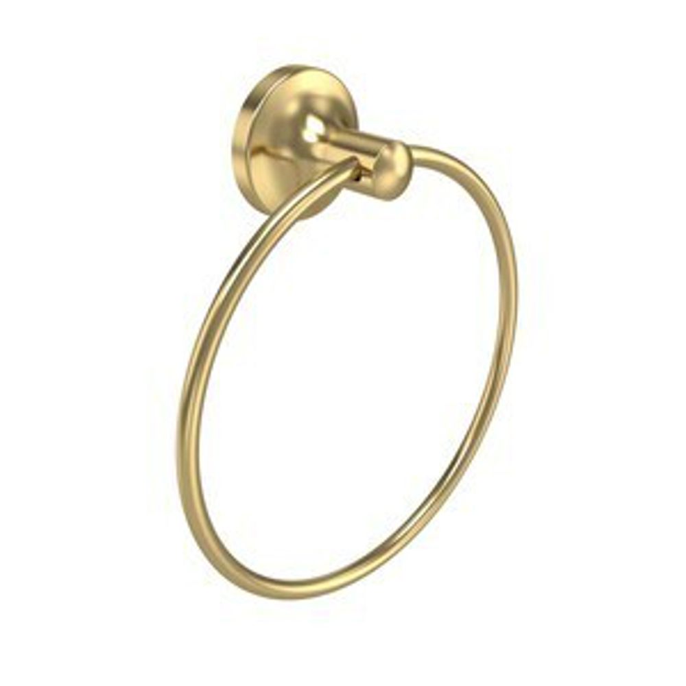 Walcot Towel Ring Brushed Brass 1102592 slide image Walcot Towel Ring Brushed Brass 1102592 slide image