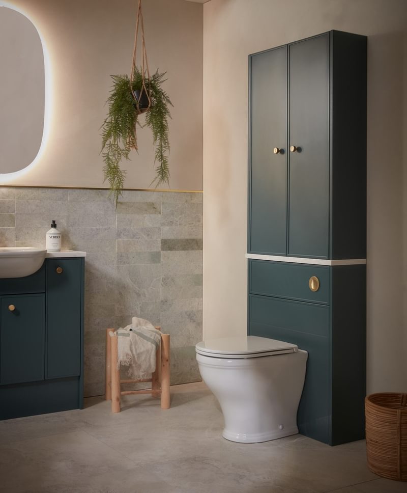 Over the toilet storage cabinet with internal shelf Over the toilet storage cabinet with internal shelf