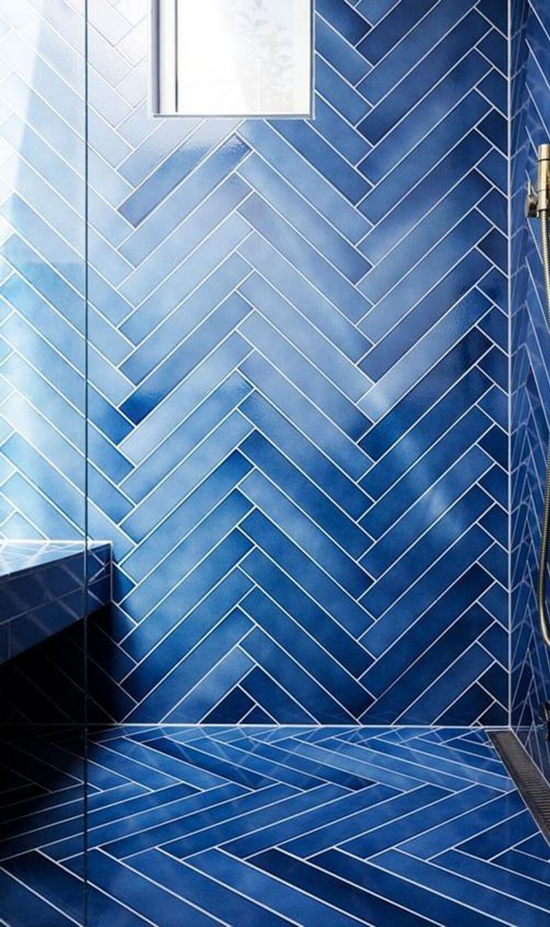 Blue tiles crop Blue tiles crop