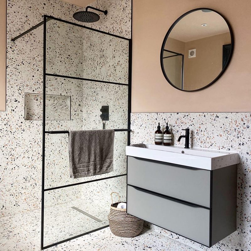 Frame bathroom furniture square inlay Frame bathroom furniture square inlay