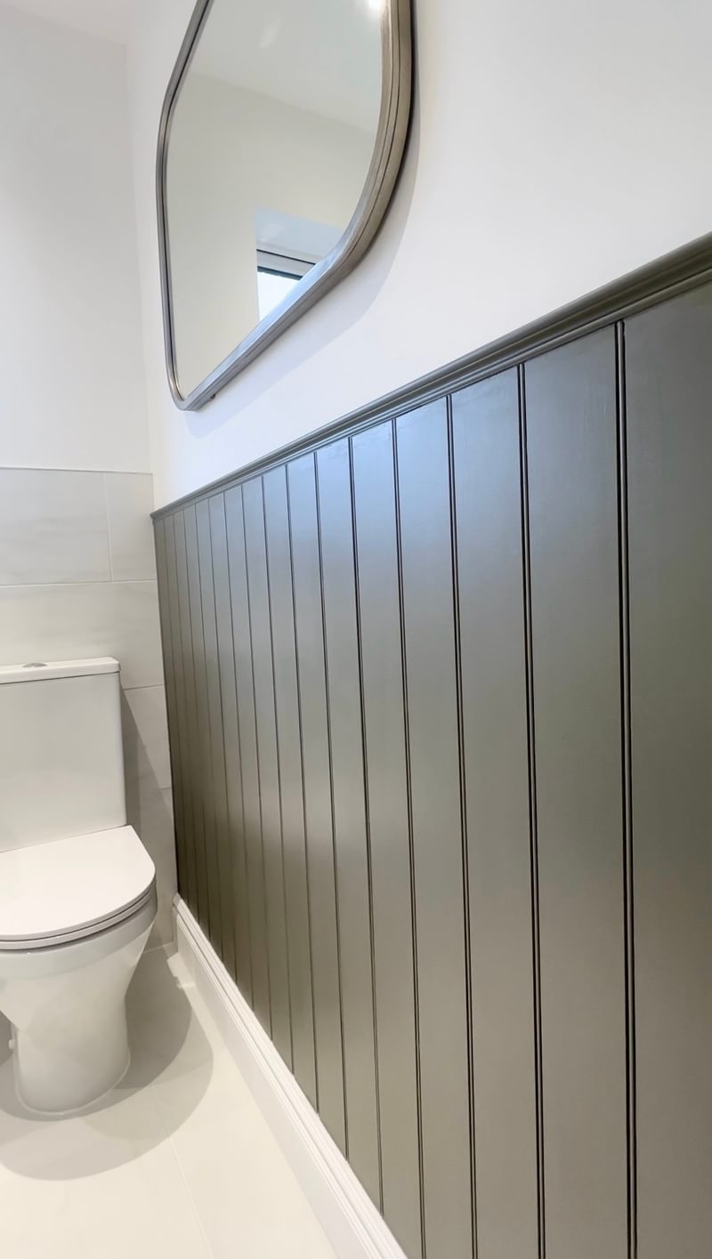 Architect & I Main Bathroom Wall Panelling Architect & I Main Bathroom Wall Panelling