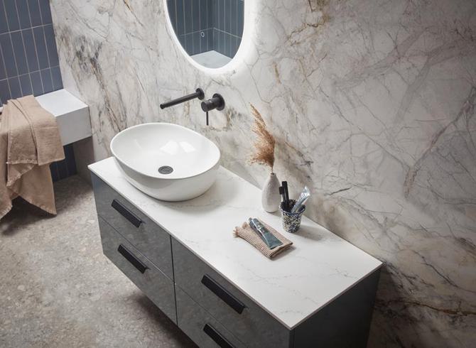 1200 Spruce with Bianco white worktop 16 9 film Cadence 0567 1200 Spruce with Bianco white worktop 16 9 film Cadence 0567