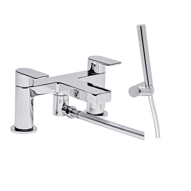 Act bath shower mixer with handset chrome TR1078