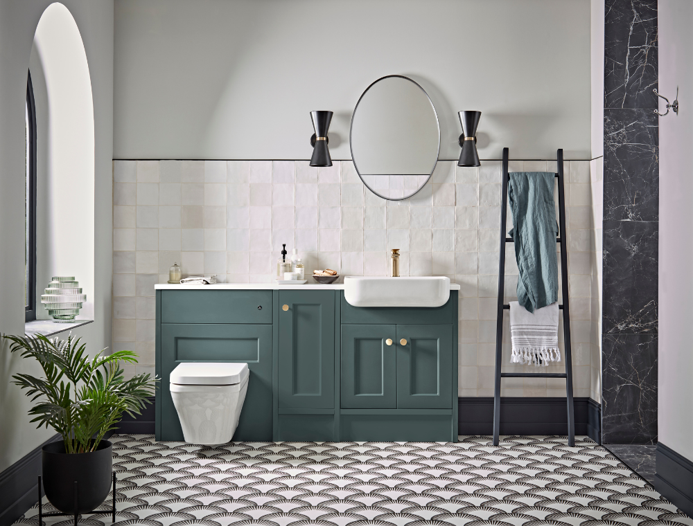 Burford Juniper Green Get the Look Fitted Furniture Hotspot Image 3