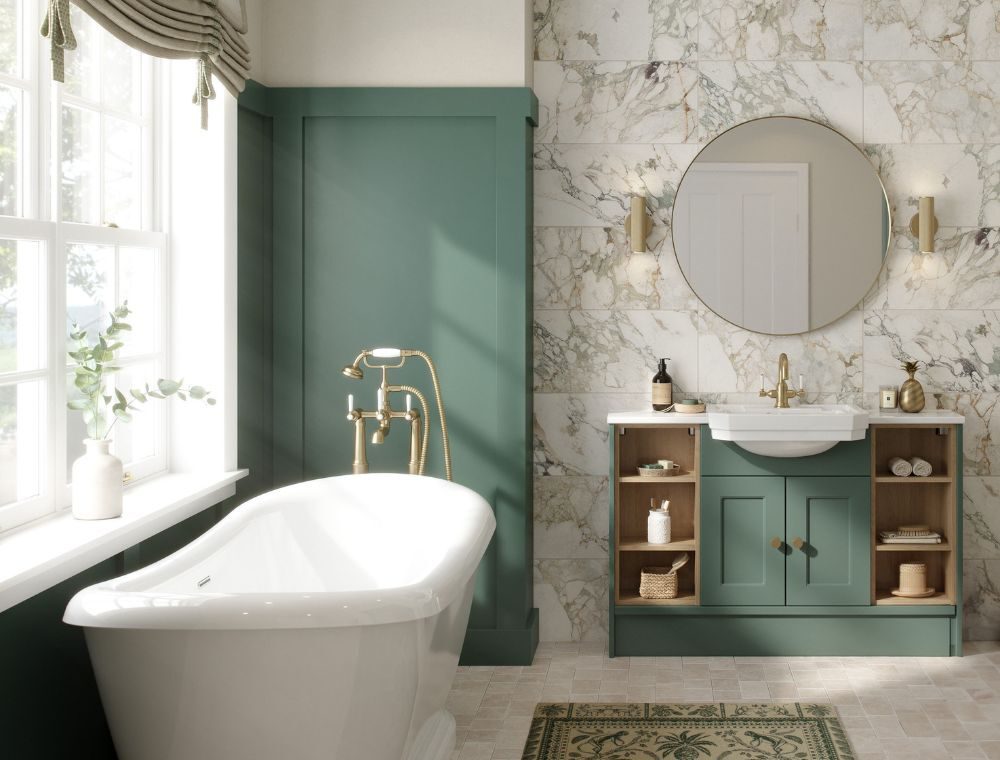 Burford Manor Green Get the Look Fitted Furniture Hotspot Image 3