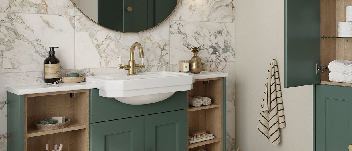 Burford Manor Green Get the Look Fitted Furniture Hotspot Image 5