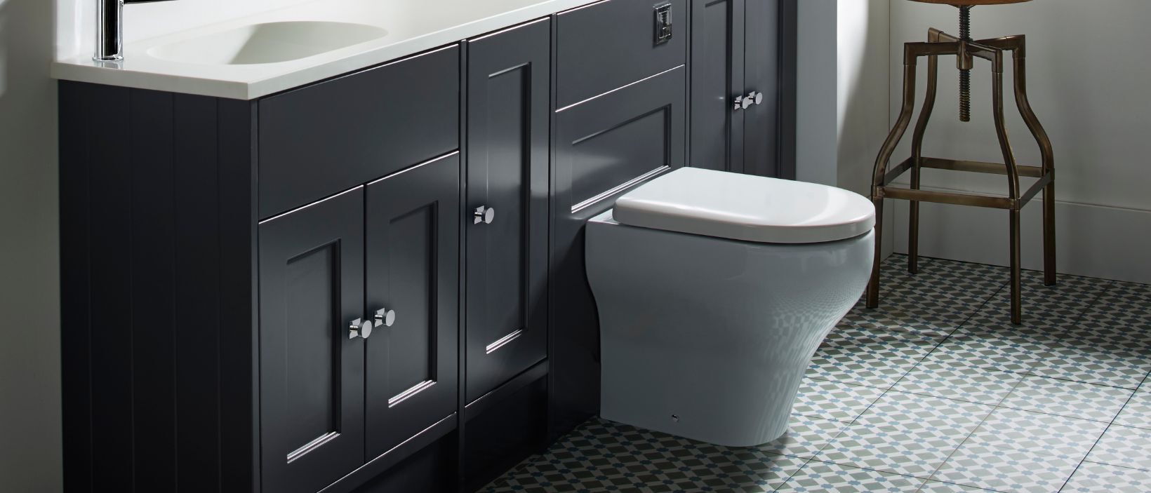 Gold Handle Roper Rhodes Slate Grey | Roper Rhodes