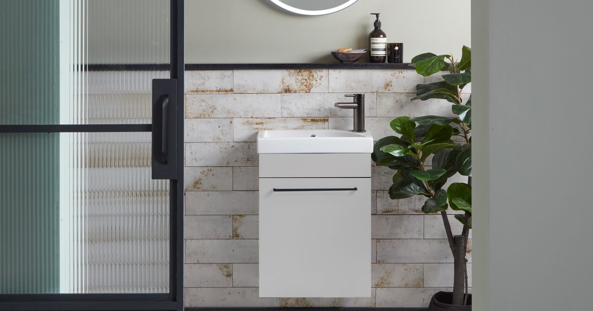 Esta 450 Freestanding Vanity Unit with Basin | Roper Rhodes