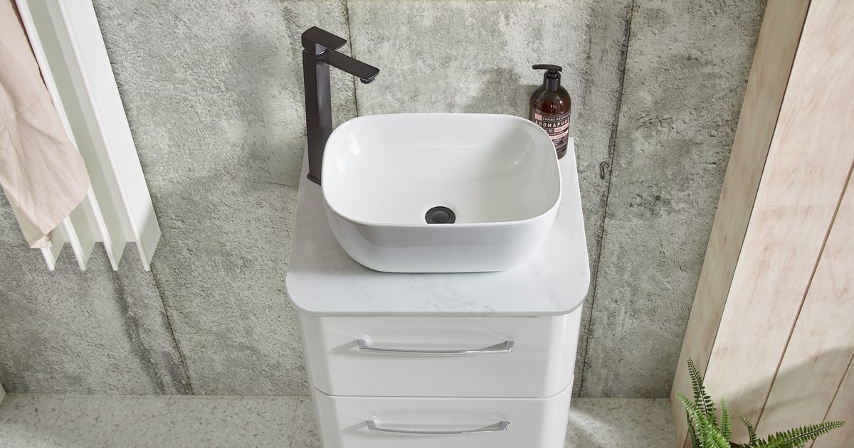 Note Basin By Roper Rhodes System 600 Wall Mounted Basin Unit | Bathroom Furniture | Roper Rhodes