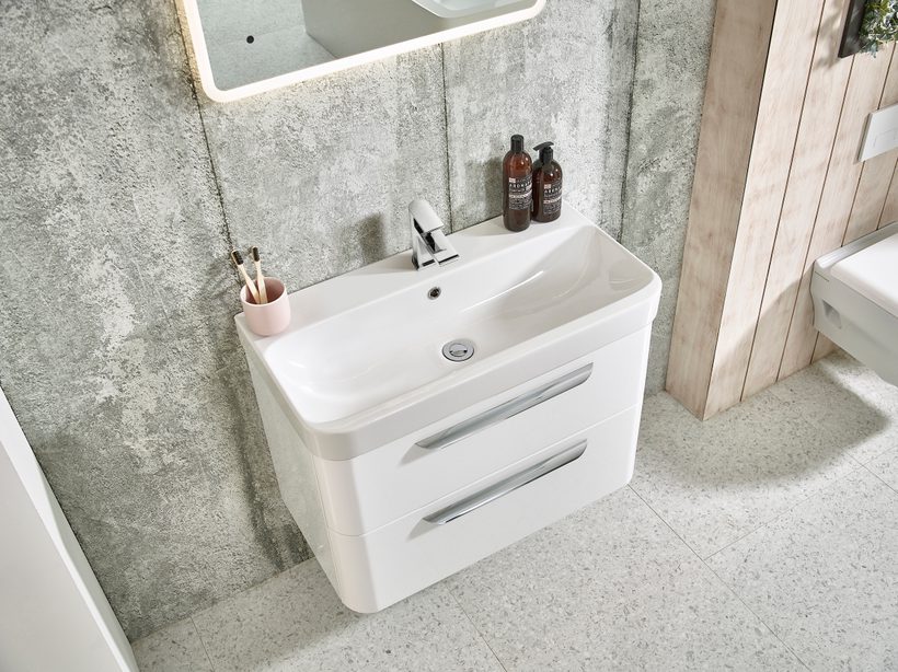 System 800 Gloss White detail System 800 Gloss White detail