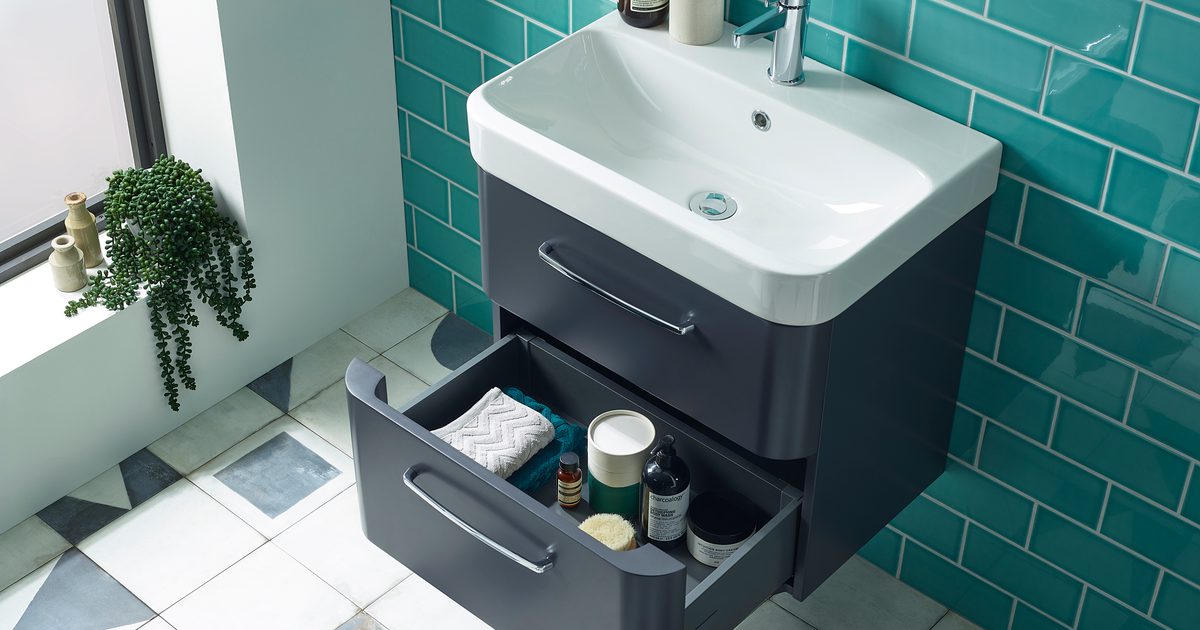 Fhmom Roper Rhodes System 800 Wall Mounted Basin Unit | Bathroom Furniture | Roper Rhodes