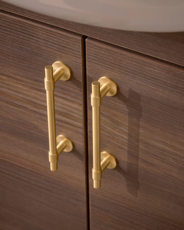Toledo T Handle Brass Detail 24126